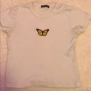 Brandy Melville butterfly t-shirt